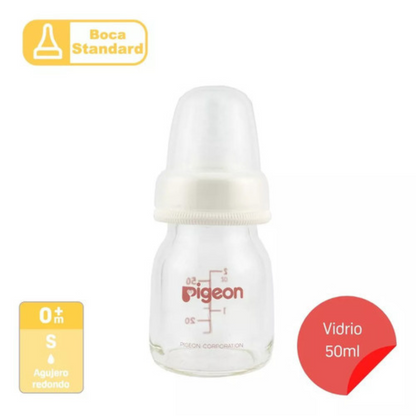 PIGEON Flexible MAMADERA (VIDRIO) 50ml