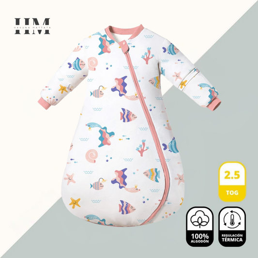 Saquito de Dormir Sueño Seguro /Nueva Colección /  Tipo Redondeado / TOG 2.5 /